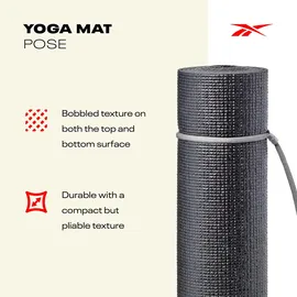 Reebok Yoga Mat - 4mm - Pose