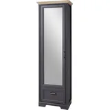 Innostyle Jasmin Garderobenschrank 65 x 41 x 204 cm grau