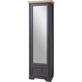 Innostyle Jasmin Garderobenschrank 65 x 41 x 204 cm grau