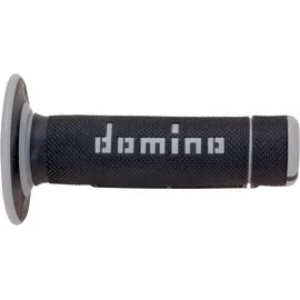 Domino Lenkergriffe A020 2-Komponenten Schwarz/Grau
