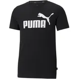 Puma Jungen Ess Logo Tee B Puma black 140