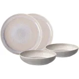Villeroy & Boch Perlemor Sand Kombiservice 4-tlg. beige