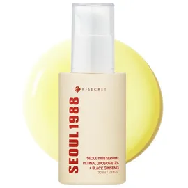 ksecret SEOUL 1988 Serum: Retinal Liposome 2% + Black Ginseng - Gesichtsserum 30 ml