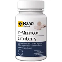 Raab Vitalfood D-Mannose-Cranberry Lutschtabletten