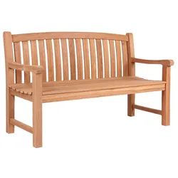 Gartenbank Avignon 150 cm Teak Braun