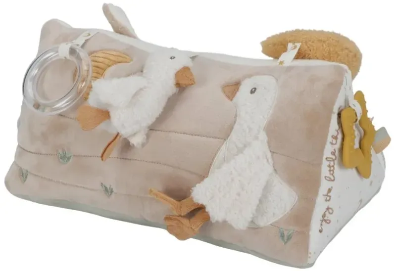 Little Dutch Newborn Naturals Activity Triangel interaktives Kuscheltier für Kinder ab der Geburt 1 St.