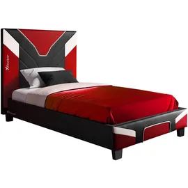 X Rocker Cerberus MKII 90 x 190 cm Schwarz/Rot/Weiß