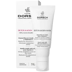 Farma Dorsch Detox Kaolin Maske (vormals Gesichtsmaske Vitaminc C - neue Aufmachung, Name, Inhaltsstoffe & Preis), 50 Milliliter