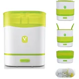 Cangaroo Sterilisator, Flaschenwärmer, Dampfgarer 3 in 1 Multifunktionsgerät