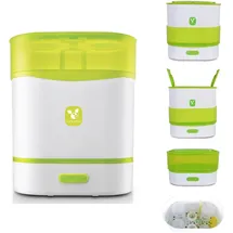 Cangaroo Sterilisator, Flaschenwärmer, Dampfgarer 3 in 1 Multifunktionsgerät