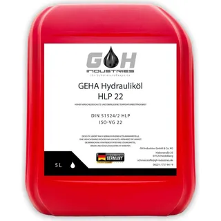 HLP 22 | 5 L | Hydrauliköl | ISO VG 22 | DIN 51524 Teil 2 | 5 Liter Kanister