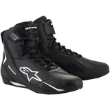 Alpinestars Faster-4 Motorrad Schuhe schwarz/weiß, 11