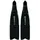 Mares Fins Razor PRO, Spearfishing Flossen, Erwachsene, Unisex, Schwarz, 39