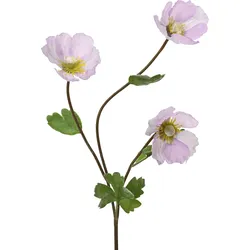Kunstblume Mohn