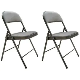 Hti-Living Klappstuhl Dima Velvet 2er-Set