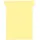 NOBO T-Karten Reiter oben 15 mm breit unten 92 x 80 x 120 mm Größe 3 100
