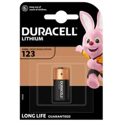 DURACELL Batterie Lithium CR123A 1er Blister