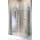WELLTIME Florenz Eckdusche mit Drehtüren 80 x 80 cm grau Sicherheitsglas