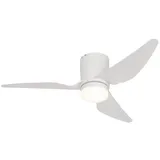 QAZQA Patty 123 cm Deckenventilator Weiß