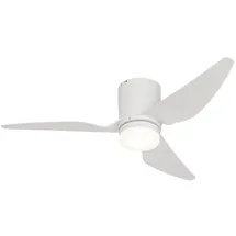 QAZQA Patty 123 cm Deckenventilator Weiß