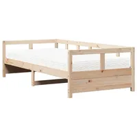 VidaXL Tagesbett mit Matratze 90x200 cm Massivholz Kiefer
