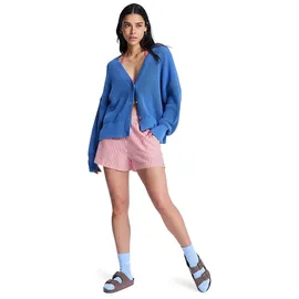 Roxy Fleecepullover Sweatshirt Cosmic Coast Blau 34