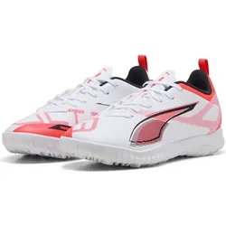 Puma Ultra 5 Play TT Jr puma white-puma black-glowing red (01) 5