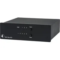 Pro-Ject Audio Systems DAC Box S2+, High End DAC mit 32bit und DSD256 Support (Schwarz)