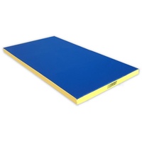NiroSport Weichbodenmatte Turnmatte Gymnastikmatte Schutzmatte 200 x 100 x 8 cm Fitness (1er-Set), 8cm Stärke mit TG25 Schaumstoff, 4 Farbvarianten blau