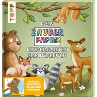 Frech Mein Zauberpapier Kindergarten Freundebuch Wilde Waldtiere: Entdecke versteckte Muster beim Ausmalen!