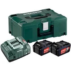 Metabo Basis-Set 2 x 5.2 Ah + Metaloc