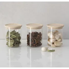 5 five simply smart 5five - set aus 3 luftdicht verschlossenen glasgefäßen 350ml "hermet"