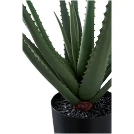 tinkaro Aloe, Grün, Kunststoff, 51 cm, Dekoration, Blumen & Zubehör, Kunstpflanzen