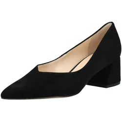 Pumps HÖGL "Högl Pumps Veloursleder", Damen, Gr. 41, schwarz, Veloursleder, casual, Schuhe