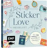 Edition Michael Fischer Sticker Love Reiselust Aufkleber