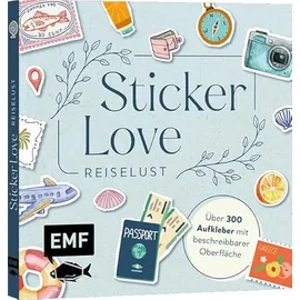Edition Michael Fischer Sticker Love Reiselust Aufkleber
