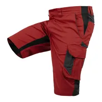 Qualitex HIGH QUALITY WORKWEAR Shorts IND red dahlia/phantom Damen: