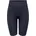 Hohe Taille Slim Fit Shorts nahtlos Schwarz S