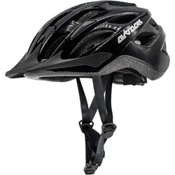 Fahrradhelm Star K-60 Schwarz - Herren und Damen SCHWARZ S/M