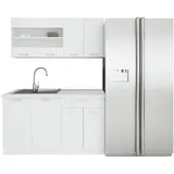 VCM Küchenzeile Esilo 140 cm weiß