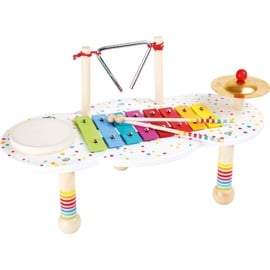 Small Foot Company Small Foot Muziektafel Met Vier Instrumenten 44 X 23 X 25 Cm