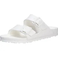 Birkenstock Damen Hausschuhe, Arizona Eva, Weiss, 35