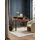 KADIMA DESIGN Landhaustisch aus Sheesham-Holz, Vintage-Look, mit 3 Schubladen, praktisch und stilvoll.