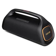 LG XBOOM Go XG9Q Bluetooth-Lautsprecher 80 W, Lautsprecher mit Sound Boost, Stroboskop-Beleuchtung, Wasser- und staubdicht (IP67), dynamischer Bassoptimierer, 24 Stunden Akkulaufzeit, Schwarz