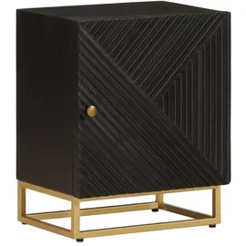 vidaXL Nachtschrank 40 x 30 x 50 cm Schwarz