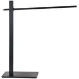 Steinhauer Schreibtischleuchte Tischlampe dimmbar LED Schlafzimmerlampe verstellbar H 70 cm