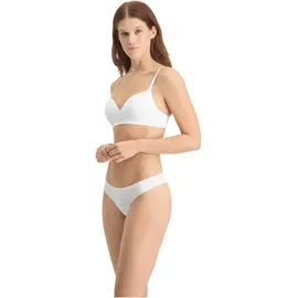 Puma Soft Padded BH Damen white 80C