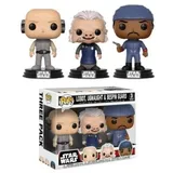 Funko Pop - Star Wars - Figuren 3er-Pack Lobot, Ugnaught Bespin Guard 9cm