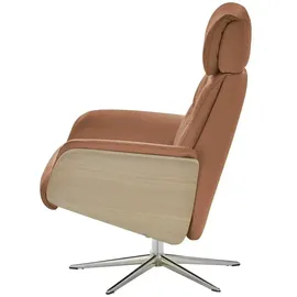 skagen studio Relaxsessel Lasse Leder 77 x 105 x 114 cm braun
