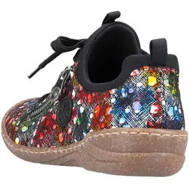 Rieker Slipper Halbschuh Casual für Damen, bunt, Größe 38 EU